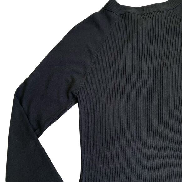 ASTR The Label Sz XL NWT Ribbed Knit Cut-out Neck Sweater Pullover Stretchy - Picture 11 of 16